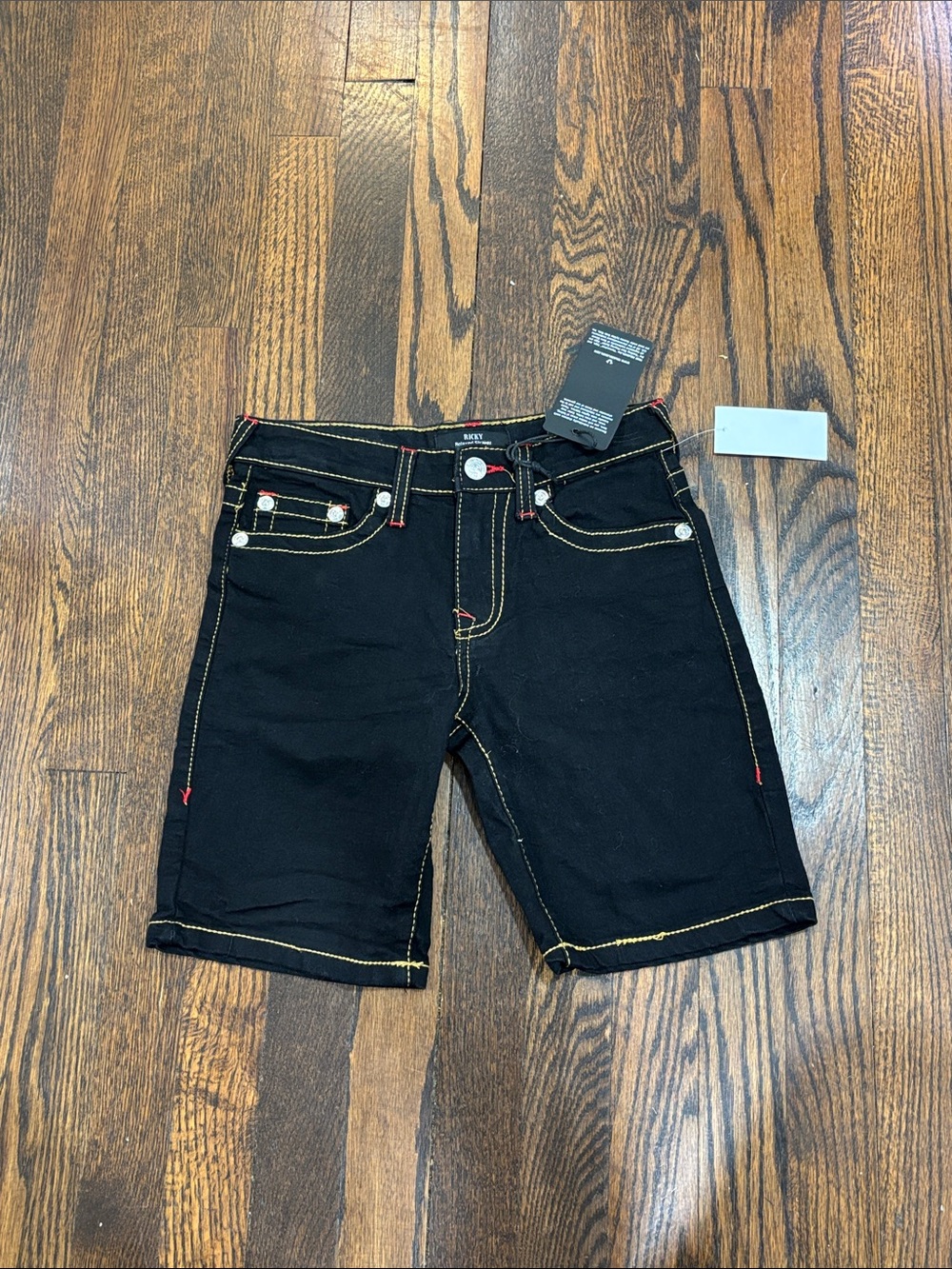 True Religion boys Ricky relaxed straight shorts size 10